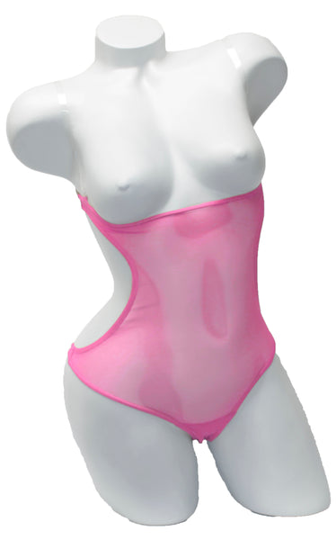 Cutaway Cover with Straps - Bright Pink