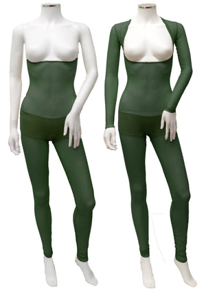 Unitard - Forest Green