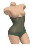 Underbust with straps - Forest Green