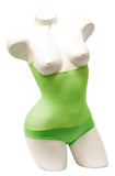 Underbust with straps - Lime Green