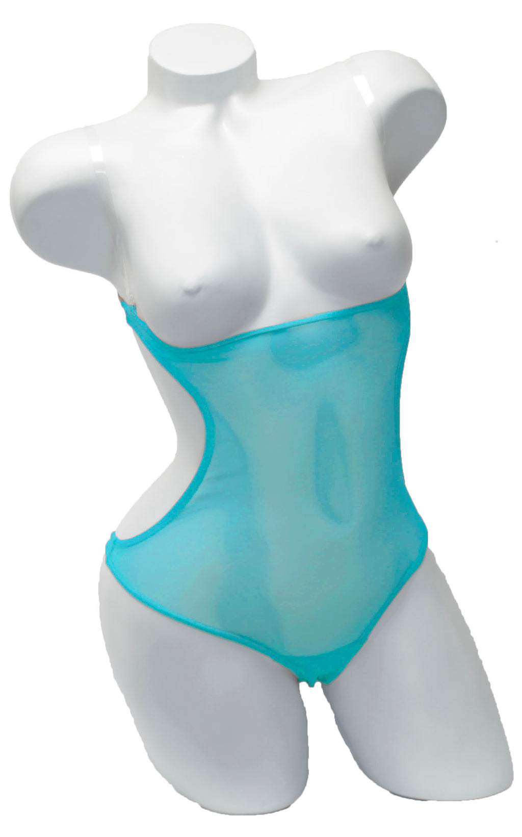 Cutaway Cover with Straps - Turquoise