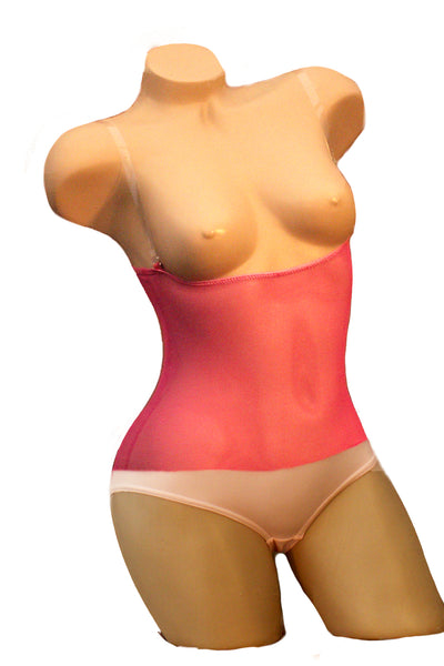 Underbust with straps - Bright Pink