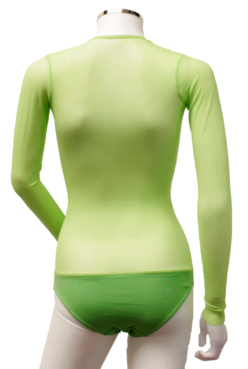 Underbust with Sleeves - Lime Green