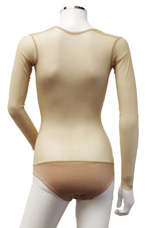 Underbust with Sleeves - Classic Nude