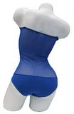 Overbust with Straps - Royal Blue