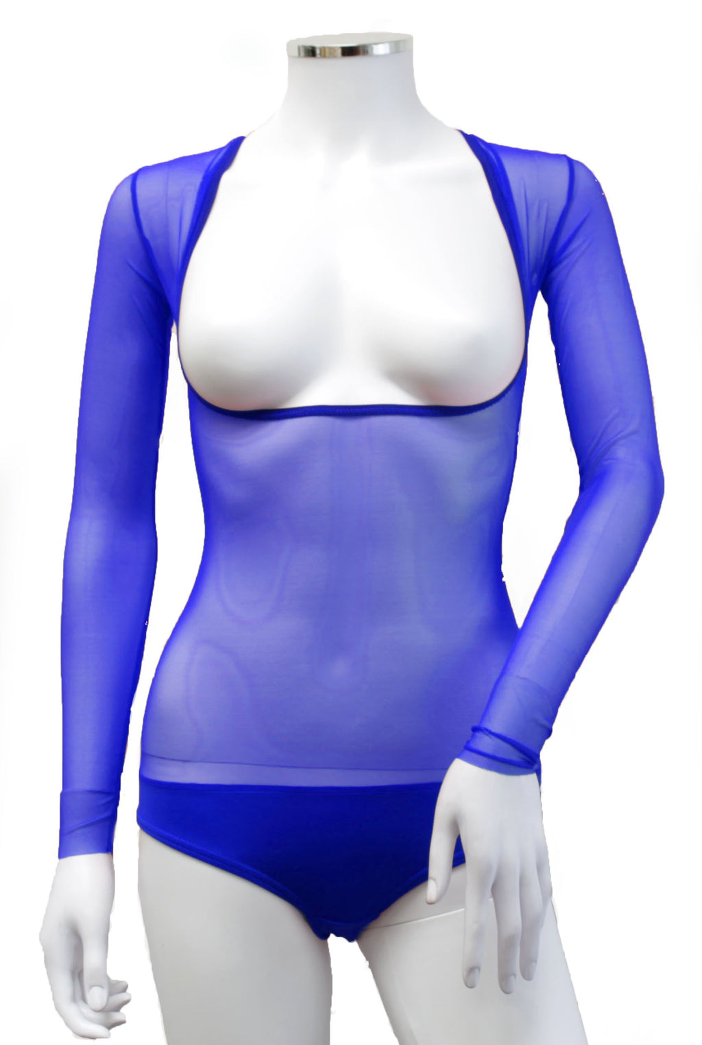 Underbust with Sleeves - Royal Blue